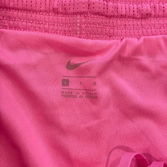 NIKE Swoosh Shorts Run Pink Brief-Lined RunninG (DJ0927-607)  Women’s Size Large - Picture 7 of 8